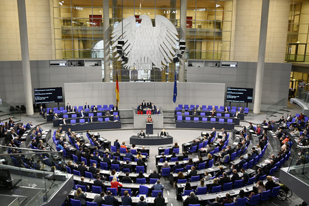 3. Sitzung des Deutschen Bundestages in Berlin