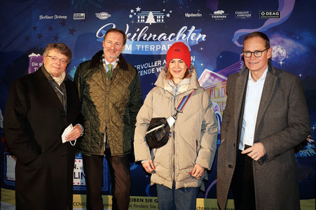 Feierliche Eröffnung von 'Weihnachten im Tierpark' in Berlin