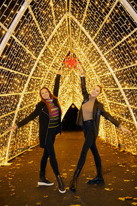 Feierliche Eröffnung von 'Weihnachten im Tierpark' in Berlin