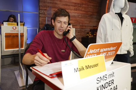 RTL-Spendenmarathon 2021 in Hürth