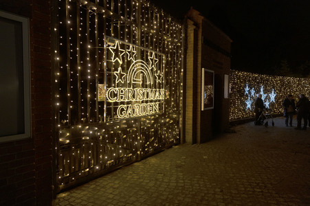 Eröffnung des Christmas Garden 2021 in Berlin