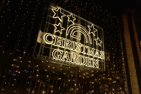 Eröffnung des Christmas Garden 2021 in Berlin