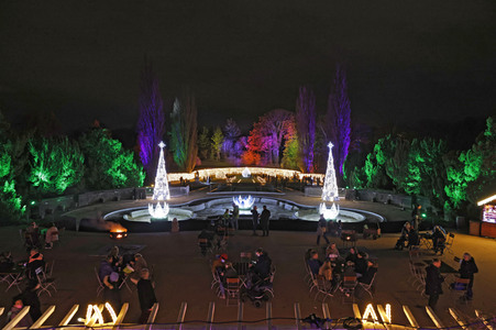 Eröffnung des Christmas Garden 2021 in Berlin