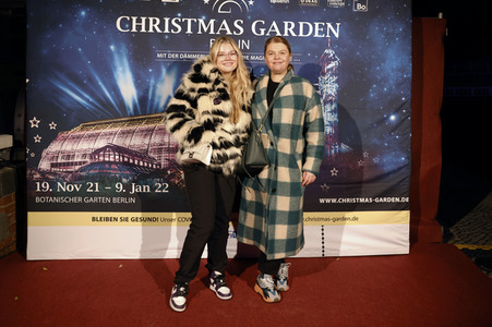Eröffnung des Christmas Garden 2021 in Berlin
