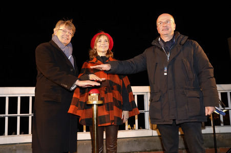 Eröffnung des Christmas Garden 2021 in Berlin
