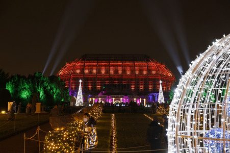 Eröffnung des Christmas Garden 2021 in Berlin