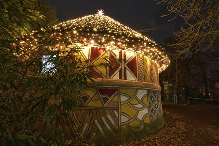 Eröffnung des Christmas Garden 2021 in Hannover