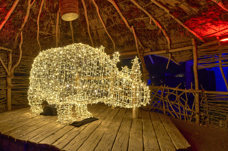 Eröffnung des Christmas Garden 2021 in Hannover