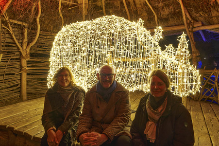 Eröffnung des Christmas Garden 2021 in Hannover