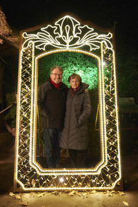 Eröffnung des Christmas Garden 2021 in Hannover