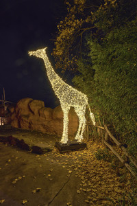 Eröffnung des Christmas Garden 2021 in Hannover