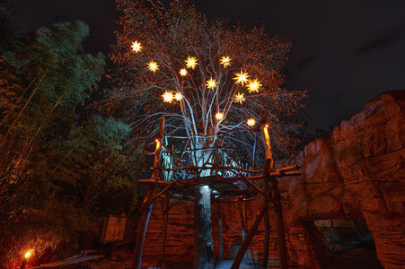 Eröffnung des Christmas Garden 2021 in Hannover