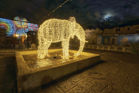 Eröffnung des Christmas Garden 2021 in Hannover