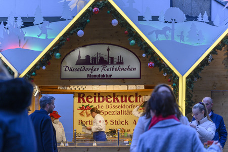 Weihnachtsmarkt in Düsseldorf