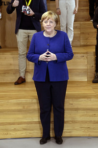 Angela Merkel besucht das TUMO Lernzentrum in Berlin