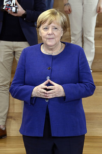 Angela Merkel besucht das TUMO Lernzentrum in Berlin