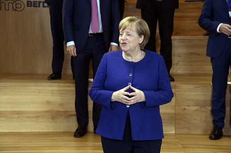 Angela Merkel besucht das TUMO Lernzentrum in Berlin
