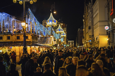Weihnachtsmarkt in Breslau