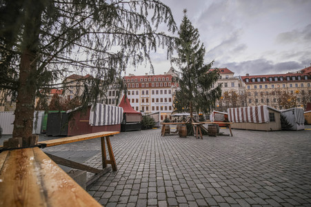 Weihnachtsmarkt-Aus in Dresden
