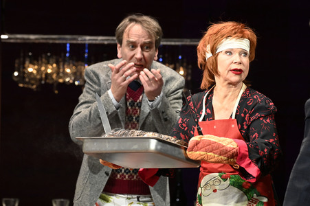 Theaterprobe 'Schöne Bescherungen' in Berlin