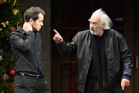 Theaterprobe 'Schöne Bescherungen' in Berlin
