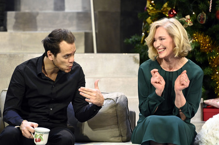 Theaterprobe 'Schöne Bescherungen' in Berlin