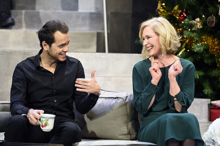 Theaterprobe 'Schöne Bescherungen' in Berlin