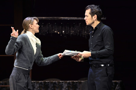 Theaterprobe 'Schöne Bescherungen' in Berlin