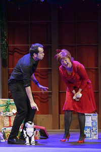 Theaterprobe 'Schöne Bescherungen' in Berlin