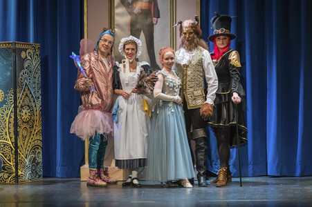 Theaterprobe 'Die Schöne und das Biest - Wahre Schönheit kommt von innen' in Hamburg