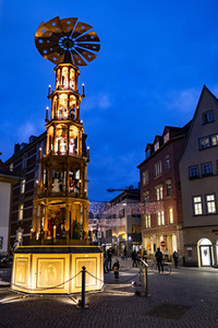 Schließung des Weihnachtsmarktes in Erfurt
