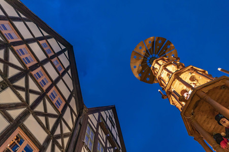 Schließung des Weihnachtsmarktes in Erfurt