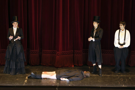 Theaterprobe 'Auferstehung' in Berlin