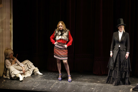 Theaterprobe 'Auferstehung' in Berlin