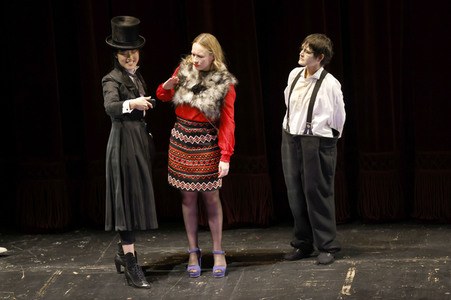 Theaterprobe 'Auferstehung' in Berlin