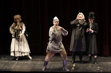 Theaterprobe 'Auferstehung' in Berlin