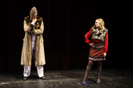 Theaterprobe 'Auferstehung' in Berlin