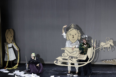 Theaterprobe 'Auferstehung' in Berlin