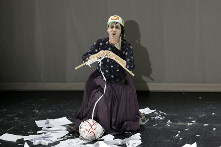 Theaterprobe 'Auferstehung' in Berlin