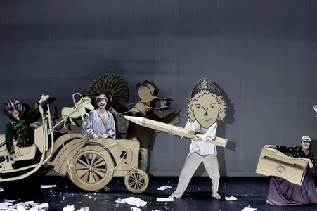 Theaterprobe 'Auferstehung' in Berlin