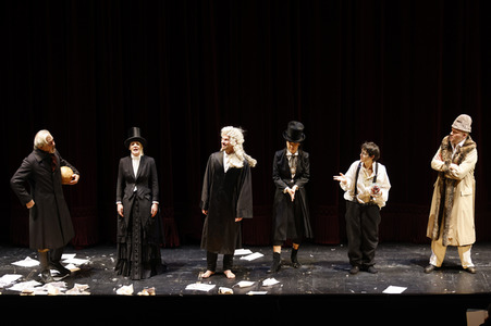 Theaterprobe 'Auferstehung' in Berlin