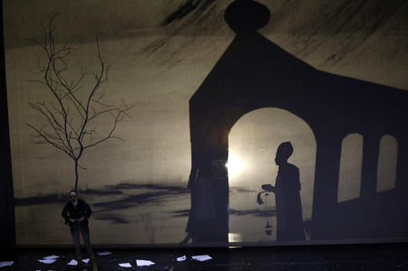 Theaterprobe 'Auferstehung' in Berlin