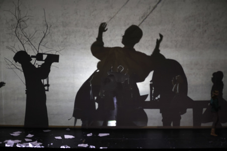 Theaterprobe 'Auferstehung' in Berlin