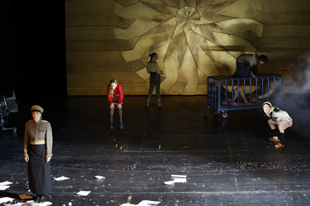 Theaterprobe 'Auferstehung' in Berlin