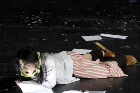 Theaterprobe 'Auferstehung' in Berlin