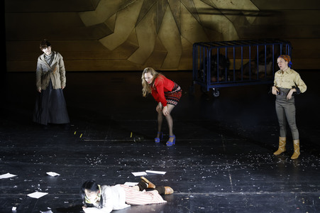 Theaterprobe 'Auferstehung' in Berlin