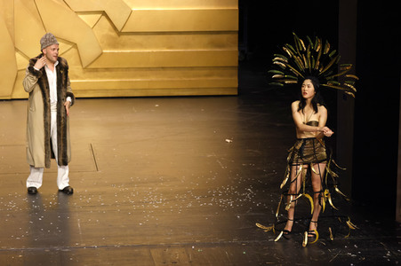 Theaterprobe 'Auferstehung' in Berlin