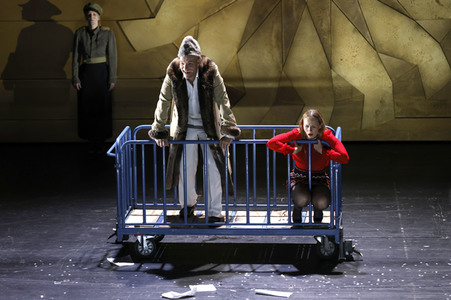 Theaterprobe 'Auferstehung' in Berlin