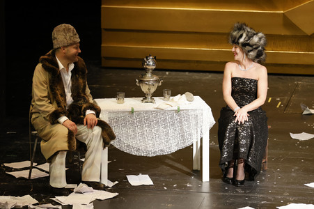 Theaterprobe 'Auferstehung' in Berlin