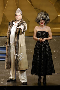 Theaterprobe 'Auferstehung' in Berlin